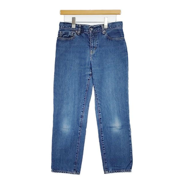 caqu ジーンズ サイズ1 加工 デニムパンツ ブルー レディース サキュウ【中古】5-0724G∞