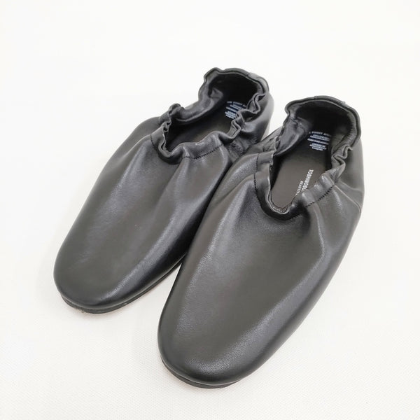 BEAUTIFUL SHOES BALLET SHOES（HEEL） バレエシューズ 24.5cm バレエシューズ ブラック レディース ビューティフルシューズ【中古】5-0707G◎