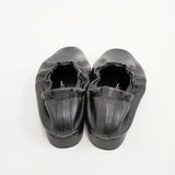 BEAUTIFUL SHOES BALLET SHOES（HEEL） バレエシューズ 24.5cm バレエシューズ ブラック レディース ビューティフルシューズ【中古】5-0707G◎