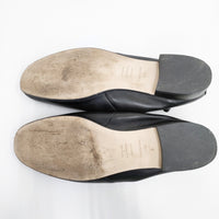 BEAUTIFUL SHOES BALLET SHOES（HEEL） バレエシューズ 24.5cm バレエシューズ ブラック レディース ビューティフルシューズ【中古】5-0707G◎