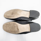 BEAUTIFUL SHOES BALLET SHOES（HEEL） バレエシューズ 24.5cm バレエシューズ ブラック レディース ビューティフルシューズ【中古】5-0707G◎