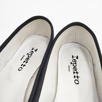 repetto Cendrillon バレエシューズ サイズ37 バレエシューズ ブラック レディース レペット【中古】5-0908G◎