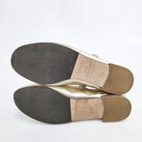 repetto メリージェーン ワンストラップ サイズ36 フラット シューズ・靴 ゴールド レディース レペット【中古】5-0908G◎
