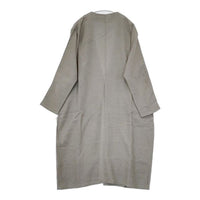vie evam eva dolman robe ドルマンローブコート 起毛リネン V191T902 コート グレー レディース ヴィー エヴァムエヴァ【中古】5-1005T∞