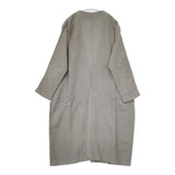 vie evam eva dolman robe ドルマンローブコート 起毛リネン V191T902 コート グレー レディース ヴィー エヴァムエヴァ【中古】5-1005T∞