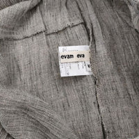 evam eva コットンリネンイージーパンツ E191T169 パンツ グレー レディース エヴァムエヴァ【中古】5-0730M∞