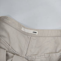 evam eva コットンラップパンツ E183T014 パンツ ベージュ レディース エヴァムエヴァ【中古】5-0803G∞