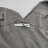 evam eva double covering robe E191K097 リネン混 ローブ ガウン 羽織 コート グレー レディース エヴァムエヴァ【中古】5-0714M∞