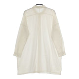 evam eva スクエアシャツチュニック E191T016 コットン ワンピース アイボリー レディース エヴァムエヴァ【中古】5-0803M∞