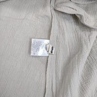 evam eva リネンコットン ドロップショルダー E191T043 ローブ コート ベージュ レディース エヴァムエヴァ【中古】5-0824M∞