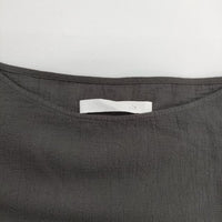 vie evam eva cotton georgette square OP V183T918 ワンピース グレー レディース ヴィー エヴァムエヴァ【中古】5-0730M∞