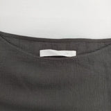 vie evam eva cotton georgette square OP V183T918 ワンピース グレー レディース ヴィー エヴァムエヴァ【中古】5-0730M∞