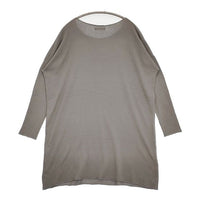 vie evam eva cottton plaiting tunic V181K909 ワンピース チュニック グレー レディース ヴィー エヴァムエヴァ【中古】5-0922M∞