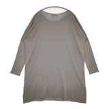 vie evam eva cottton plaiting tunic V181K909 ワンピース チュニック グレー レディース ヴィー エヴァムエヴァ【中古】5-0922M∞