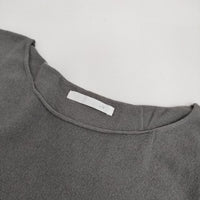 vie evam eva cottton plaiting tunic V181K909 ワンピース チュニック グレー レディース ヴィー エヴァムエヴァ【中古】5-0922M∞