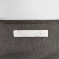 vie evam eva cotton georgette square robe V183T917 サイズM カーディガン グレー レディース ヴィー エヴァムエヴァ【中古】5-0811M◎