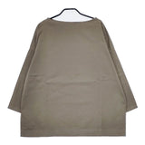 evam eva コットンスタンドネックシャツ E183T010 ブラウス シャツ グレー レディース エヴァムエヴァ【中古】5-0803M∞