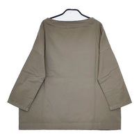 evam eva コットンスタンドネックシャツ E183T010 ブラウス シャツ グレー レディース エヴァムエヴァ【中古】5-0803M∞