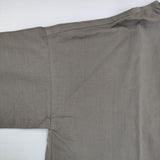 evam eva コットンスタンドネックシャツ E183T010 ブラウス シャツ グレー レディース エヴァムエヴァ【中古】5-0803M∞