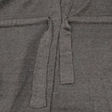 evam eva garment dyeing linen robe E191K143 サイズM ローブ カーディガン ネイビー レディース エヴァムエヴァ【中古】5-0811M◎