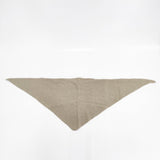 MHL. 24aw SCOUT SCARF スコットランド産 定価12100円 5954278502 ウール スカーフ ベージュ レディース エムエイチエル【中古】5-1006T◎