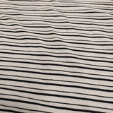 MHL. COTTON LINEN STRIPE JERSEY 定価15400円 5955168504 2 半袖Ｔシャツ 25ss ベージュ ブラック レディース エムエイチエル【中古】5-0531S♪