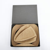 mature ha BOXED HAT ボックスハット ペーパー サイズM 帽子 ハット ベージュ レディース マチュアーハ【中古】5-0726M◎