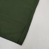 COMOLI S03-02014 バンドカラー シャツワンピ コットン プルオーバー ワンピース グリーン レディース コモリ【中古】5-1106M∞