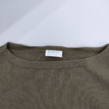 ORCIVAL/Pilgrim Surf+Supply バスクシャツ サイズ1 フランス製 長袖Ｔシャツ カットソー ロンＴ カーキ レディース オーシバル/オーチバル/ピルグリム サーフ+サプライ【中古】5-0803M∞