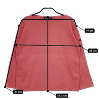SAINT JAMES ウェッソン バスクシャツ T3 長袖Ｔシャツ カットソー ロンＴ ピンク レディース セントジェームス【中古】5-0803M∞