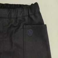 ORCIVAL/BEAUTY&YOUTH UNITED ARROWS 別注 RC-2423 FTP-BY ウール イージー パンツ ネイビー レディース オーシバル/オーチバル/ビューティアンドユース【中古】5-1005T∞