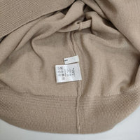 KURASHI&Trips 私の定番ベーシックニット セーター ニット ベージュ レディース クラシアンドトリップス/北欧、暮らしの道具店【中古】5-1005T∞