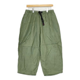 Gramicci リネンバルーンパンツ GLP-18S028 LINEN BALLOON PANTS パンツ グリーン レディース グラミチ【中古】5-0726M∞