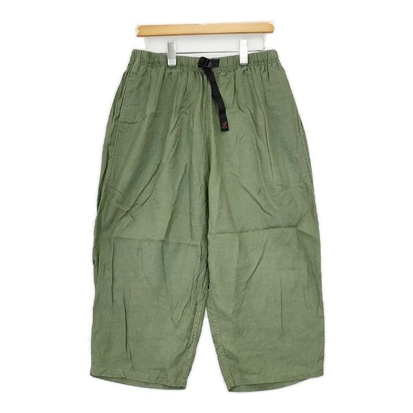 Gramicci リネンバルーンパンツ GLP-18S028 LINEN BALLOON PANTS パンツ グリーン レディース グラミチ【中古】5-0726M∞