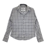 Frank&Eileen フランネル チェック XS 長袖シャツ グレー ライトグレー レディース フランクアンドアイリーン【中古】5-0803M∞