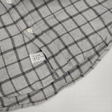 Frank&Eileen フランネル チェック XS 長袖シャツ グレー ライトグレー レディース フランクアンドアイリーン【中古】5-0803M∞