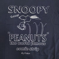 JOUR de Language 未使用品 PEANUTS スヌーピー サイズ1 半袖Ｔシャツ カットソー ネイビー レディース ジュールドランゲージ【中古】5-0613S♪