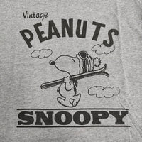 JOUR de Language 未使用品 PEANUTS スヌーピー サイズ1 半袖Ｔシャツ カットソー グレー レディース ジュールドランゲージ【中古】5-0613S♪