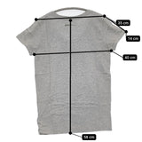 JOUR de Language 未使用品 PEANUTS スヌーピー サイズ1 半袖Ｔシャツ カットソー グレー レディース ジュールドランゲージ【中古】5-0613S♪