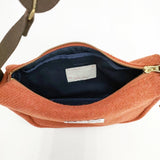 HARRIS TWEED NORTH THREE QUARTER EAST ショルダーバッグ オレンジ レディース ハリスツイード【中古】5-1021T◎