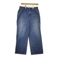 45R/45rpm おこめデニムのシャルロットパンツ（加工） 定価30800円 サイズ4 デニムパンツ ブルー レディース フォーティーファイブアールピーエム【中古】5-0803G∞