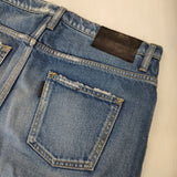 JIL SANDER BOYFRIEND ボーイフレンド ジーンズ 日本製 デニムパンツ ブルー レディース ジルサンダー【中古】5-1106G∞