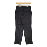 theory luxe エコクランチウォッシュリネンパンツ 1206400 イージー パンツ ブラック レディース セオリーリュクス【中古】5-0726M∞