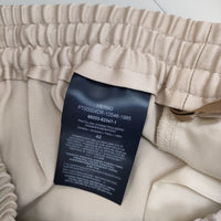 Herno PT00004DR ビスコースブレンド サテンイージーパンツ サイズ42 パンツ ピンクベージュ レディース ヘルノ【中古】5-0812M△