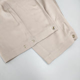 Herno PT00004DR ビスコースブレンド サテンイージーパンツ サイズ42 パンツ ピンクベージュ レディース ヘルノ【中古】5-0812M△
