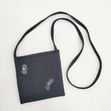 mina perhonen 未使用品 chouchopocket bag 定価7700円 ショルダーポーチ サコッシュ 25ss ネイビー レディース ミナペルホネン【中古】5-0531G♪