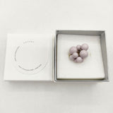 オカベマキコ okabemakiko しゃぼんリング 定価16500円 リング・指輪 約11.5号 ラベンダー ゴールド レディース【中古】5-0813G∞