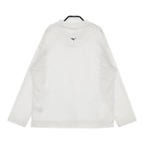 MARGARET HOWELL/Mizuno POLYESTER COTTON HIGH GAUGE PIQUE JERSEY Tシャツ 24AW 白 レディース マーガレットハウエル/ミズノ【中古】5-0531M♪
