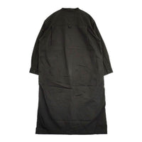 MHL. 595-4158500 ORGANIC COTTON PLAINWEAVE ワンピース 24SS ブラック レディース エムエイチエル【中古】5-0921M∞