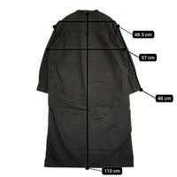 MHL. 595-4158500 ORGANIC COTTON PLAINWEAVE ワンピース 24SS ブラック レディース エムエイチエル【中古】5-0921M∞